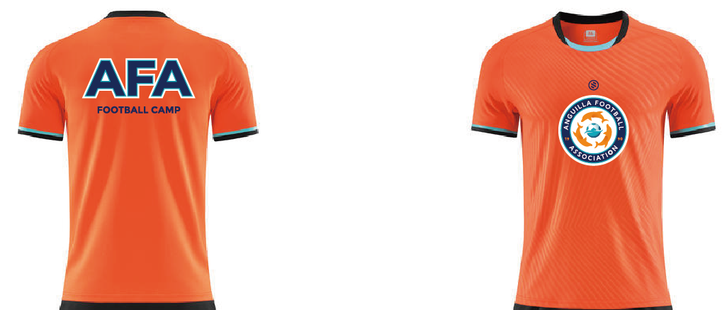 Anguilla FA  - Orange Camp Jersey