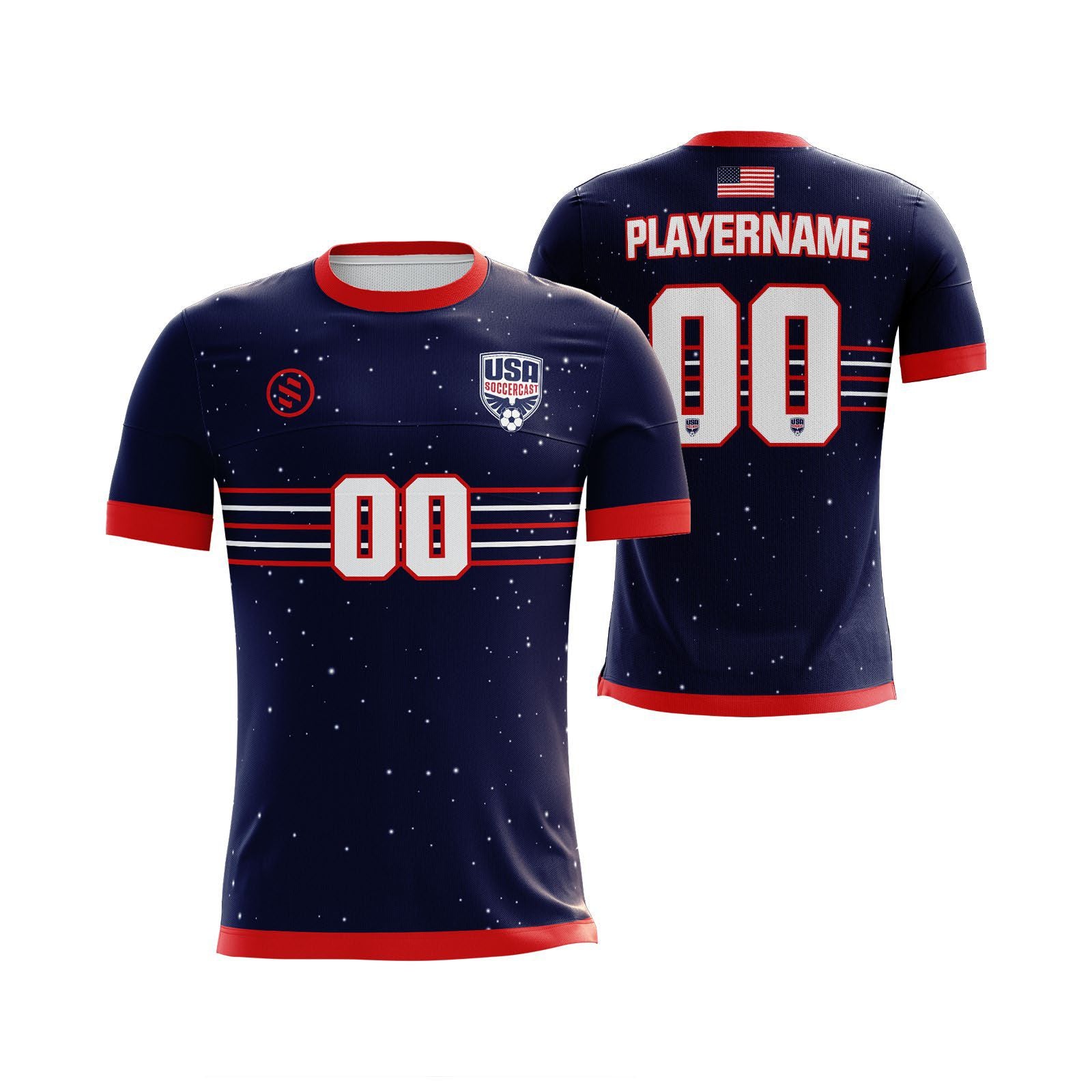 USA Soccercast - 2026 USAS World Cup Away Jersey