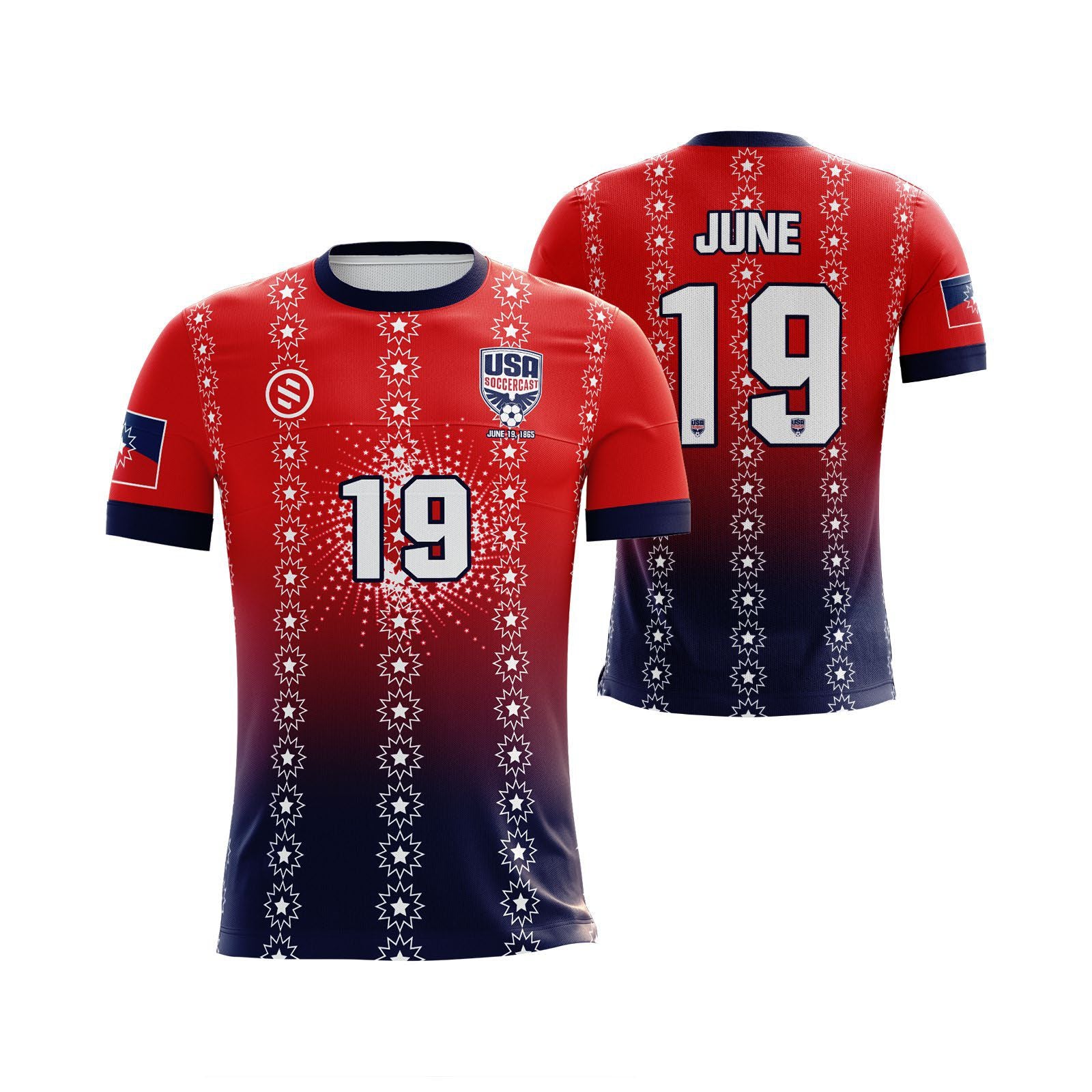 USA Soccercast - 2026 USAS World Juneteenth Jersey
