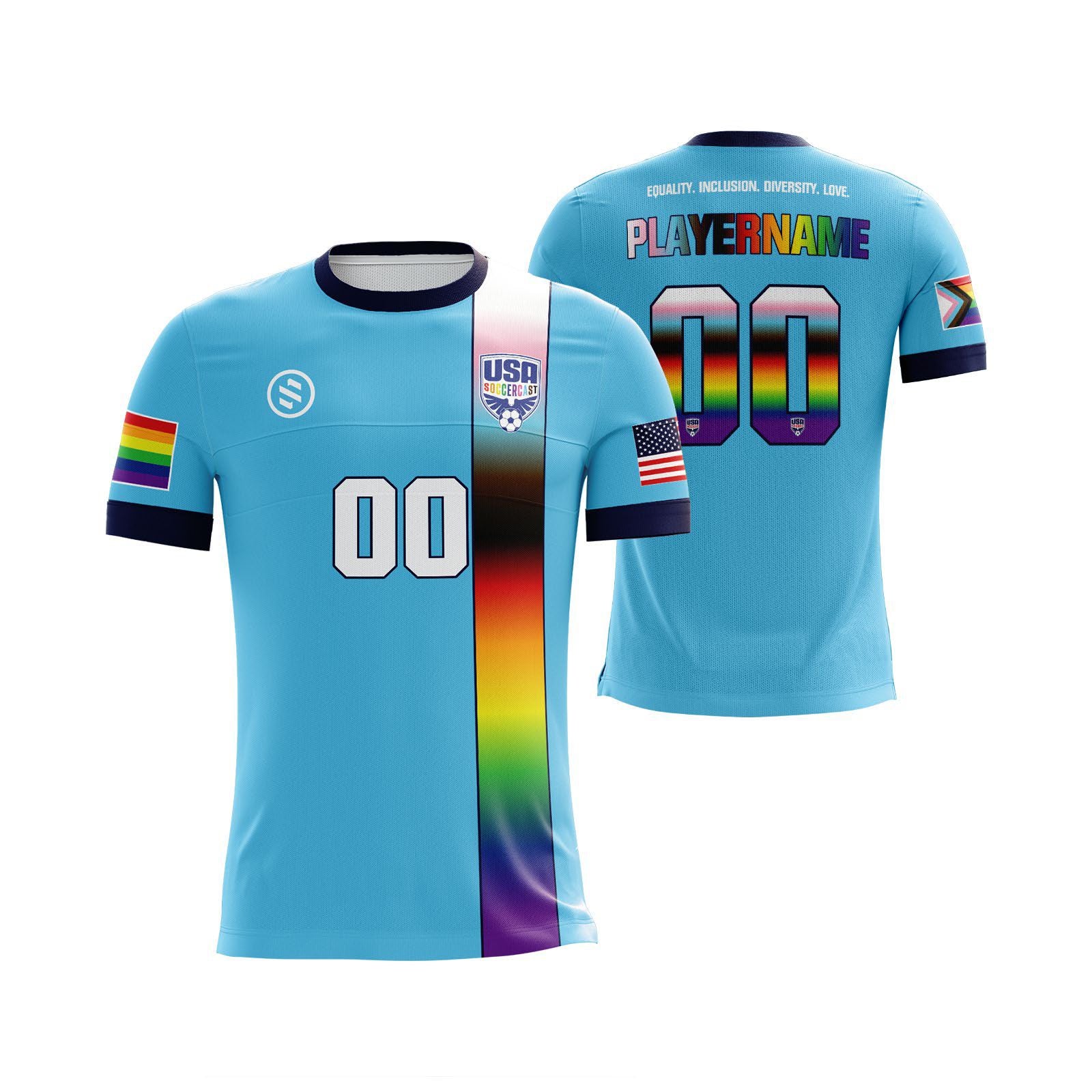 USA Soccercast - 2026 USAS World Pride Jersey