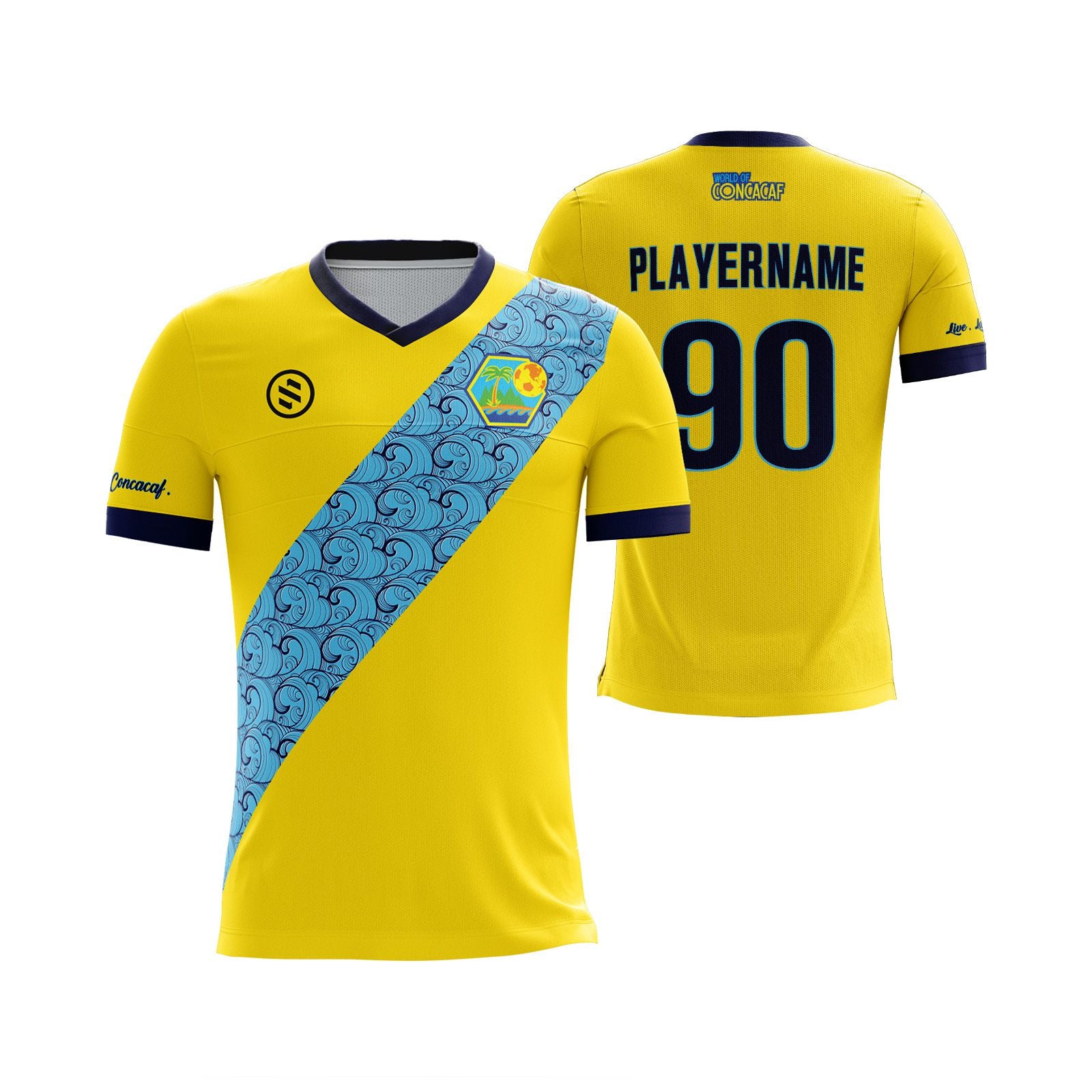 World Of Concacaf Podcast - Podcacaf Away Jersey