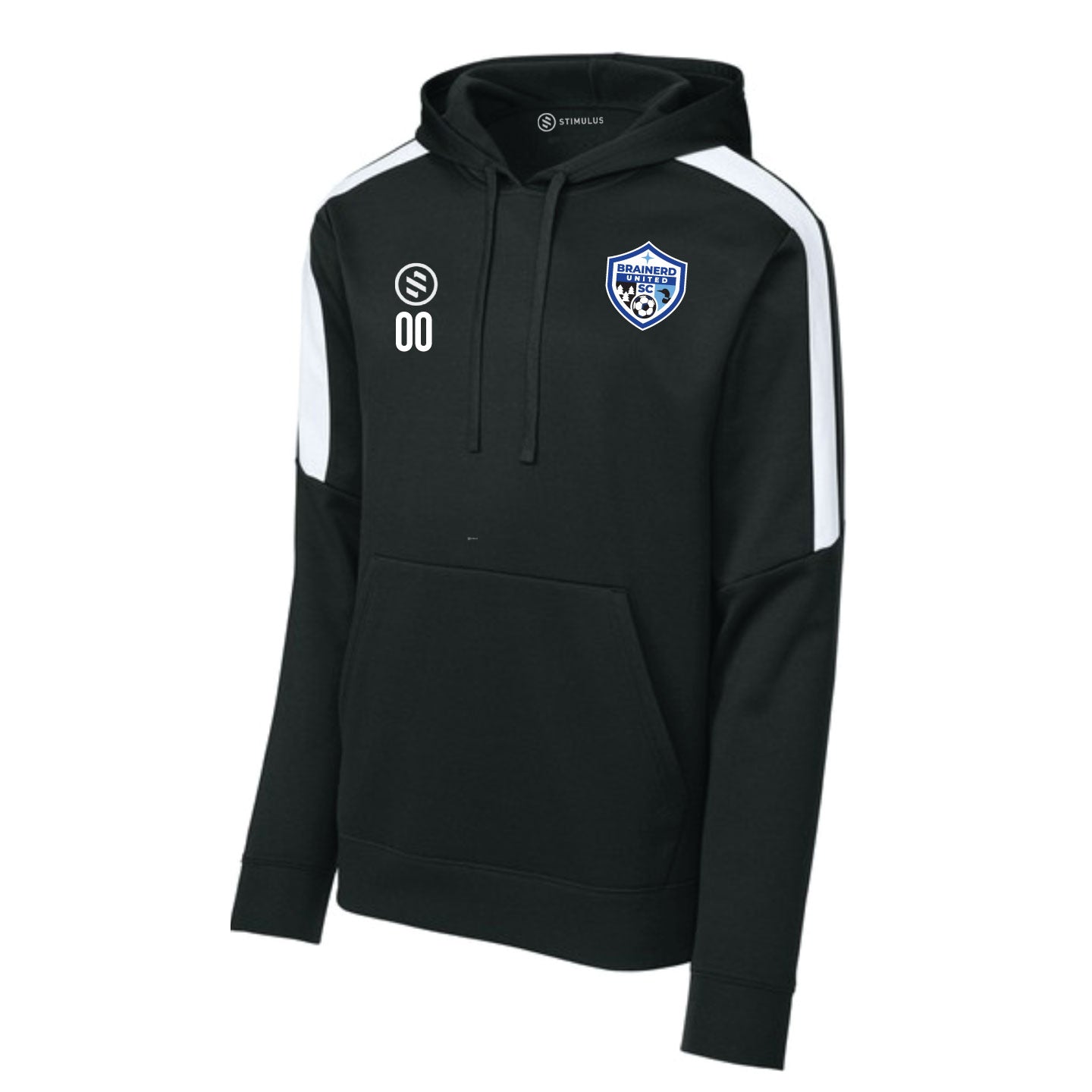 Brainerd United FC - Performance Stripe Hoodie - Men's