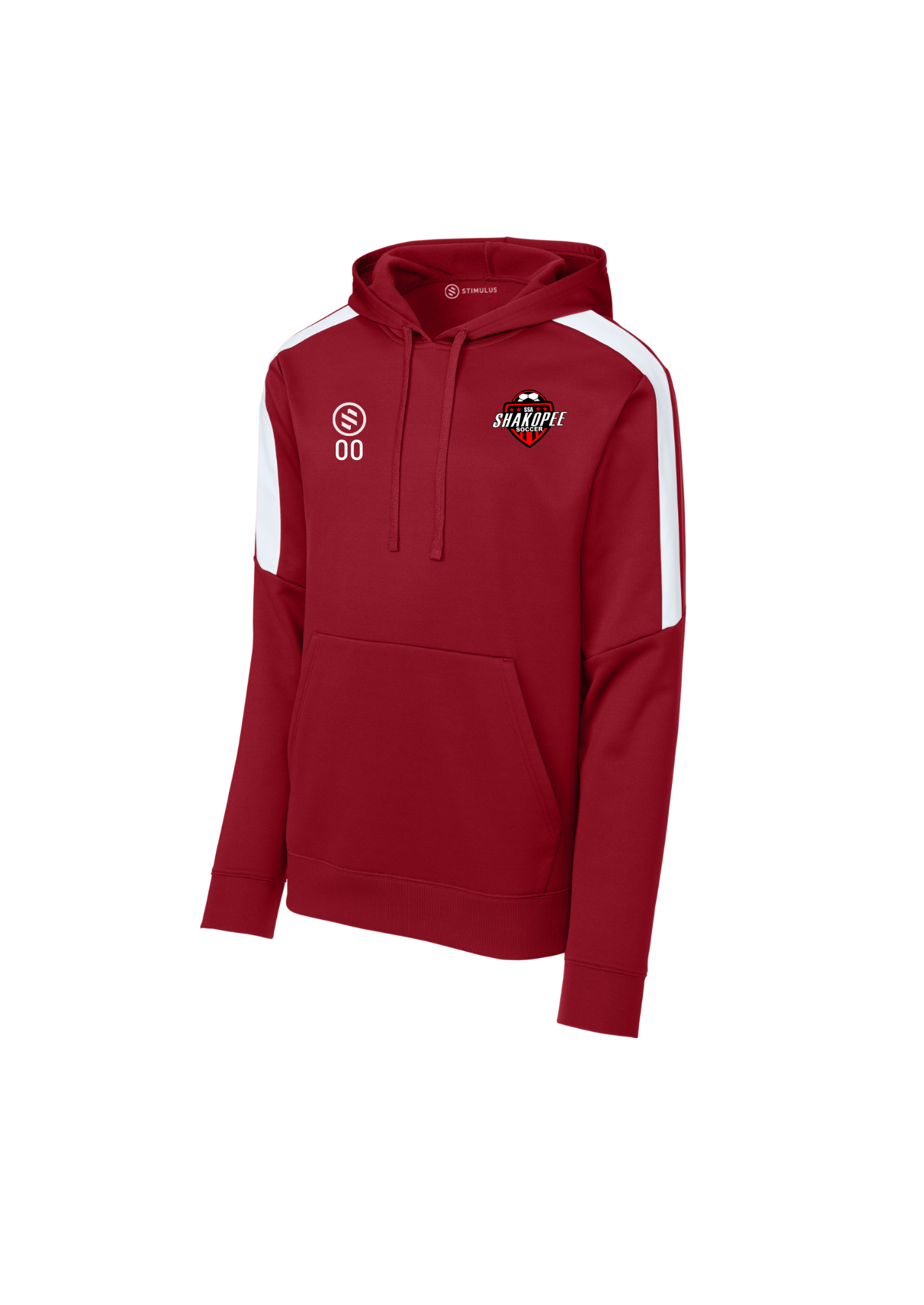 Shakopee Soccer Association - Performance Stripe Hoodie - Adult